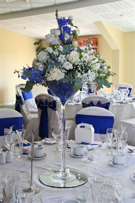 royal and navy blue wedding.